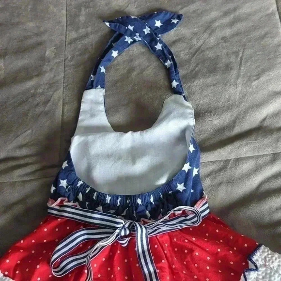 JESSICA Ann toddler stars & dots dress - Picture 5 of 7